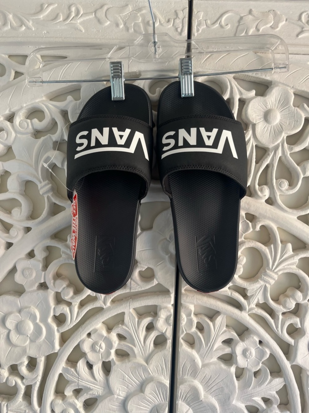 Vans La Costa Slide Sandals Black Men’s Size 10 NEW NWT